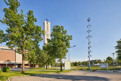 Gemeinde Emmerting Landkreis Altötting Pfarrkirche Heilig Geist (Dirschl Johann) Deutschland AÖ